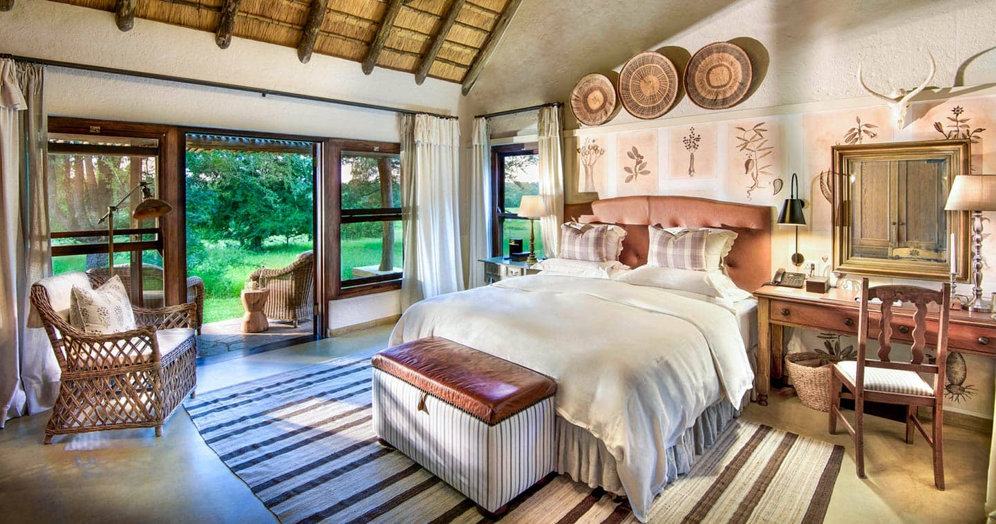 Bedroom at Singita Castleton Lodge