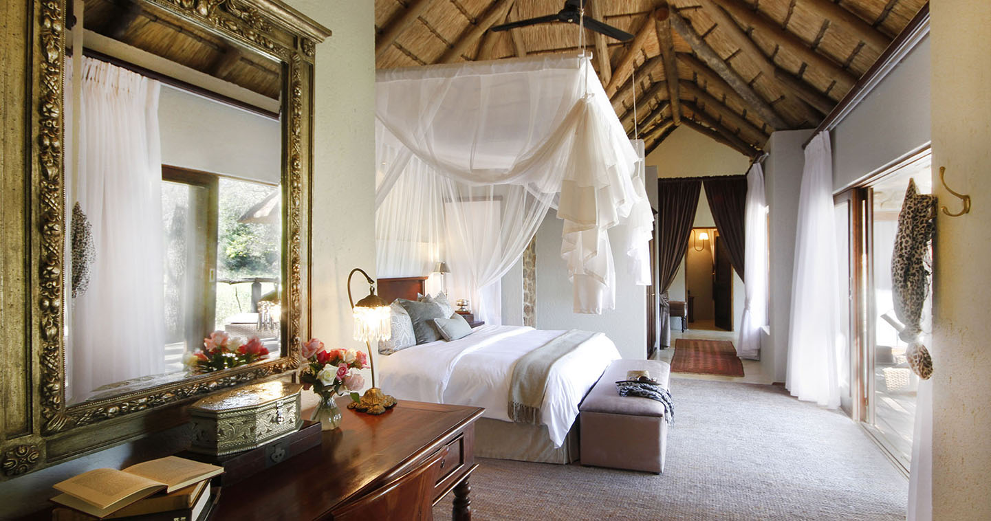 Dulini luxury bedroom in Sabi Sands