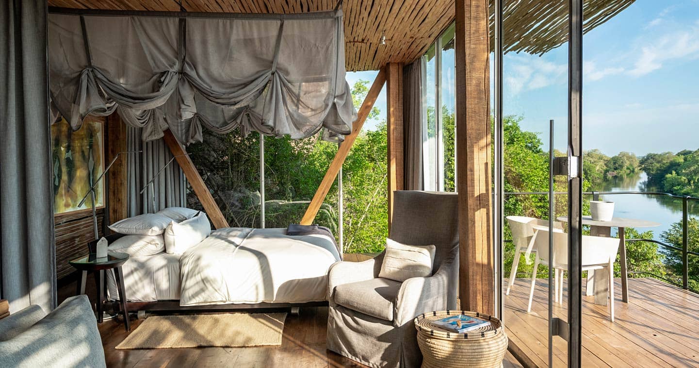 Enjoy a Kruger luxury safari in a suite at Singita Lebombo
