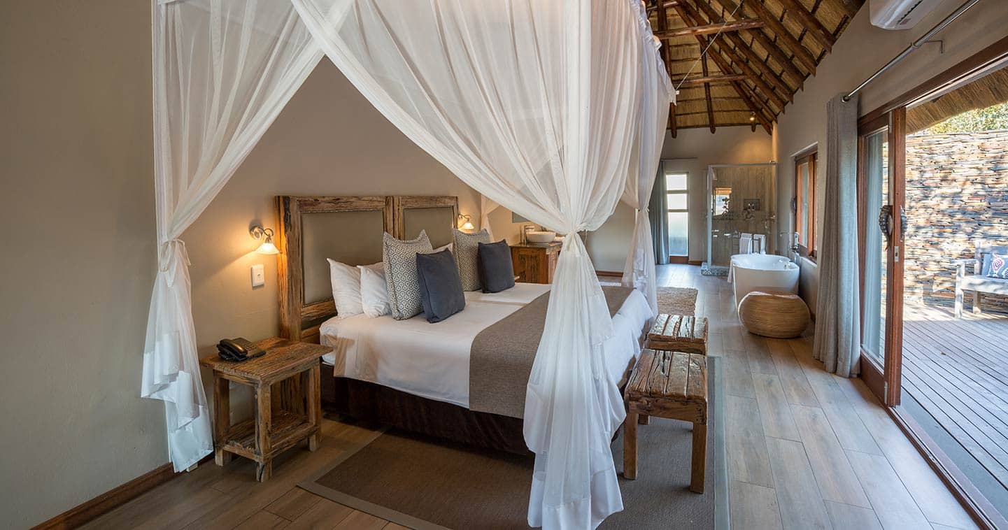 Arathusa luxury bedroom in Sabi Sands