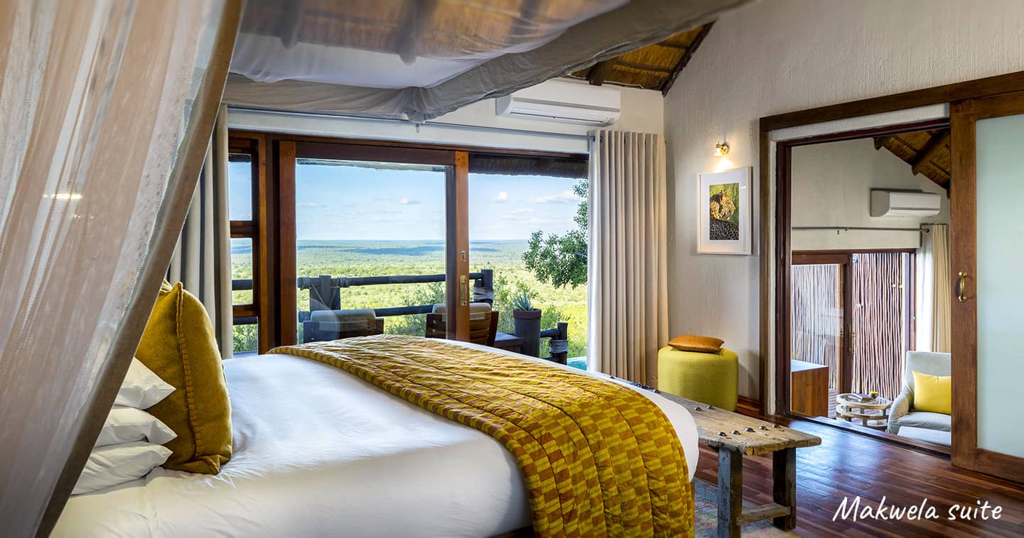 Ulusaba Rock Lodge Makwela suite bedroom