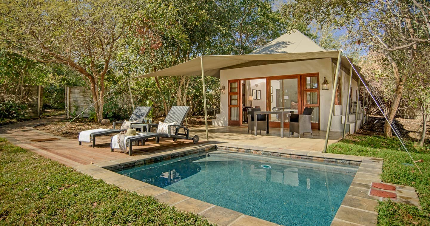 A suite at Savanna Lodge in South Africa