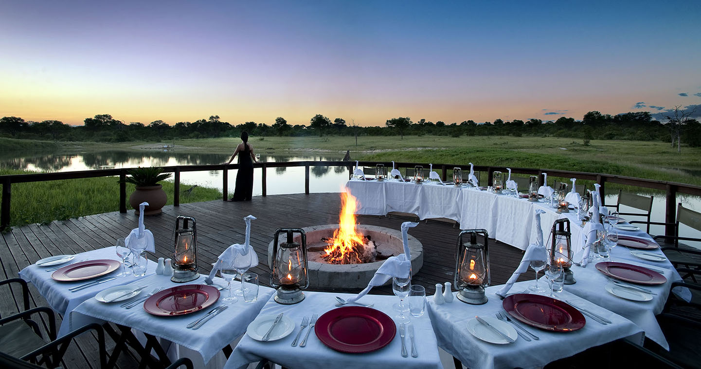 Dinner at Arathusa Safari Lodge