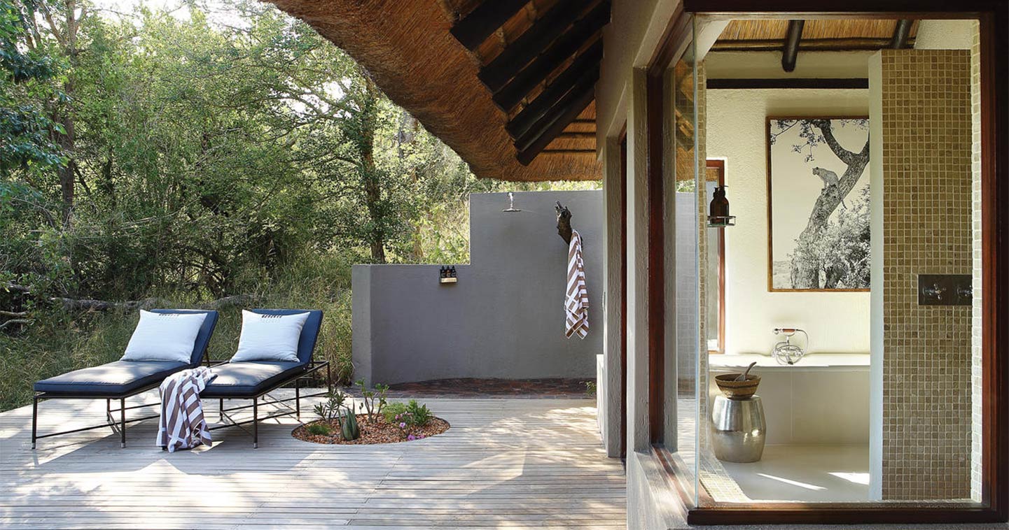 Bathroom at Londolozi Tree Camp