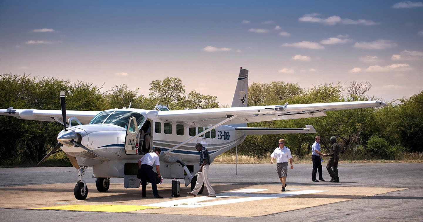 Easy access chater flight to Sabi Sand Game Reserve