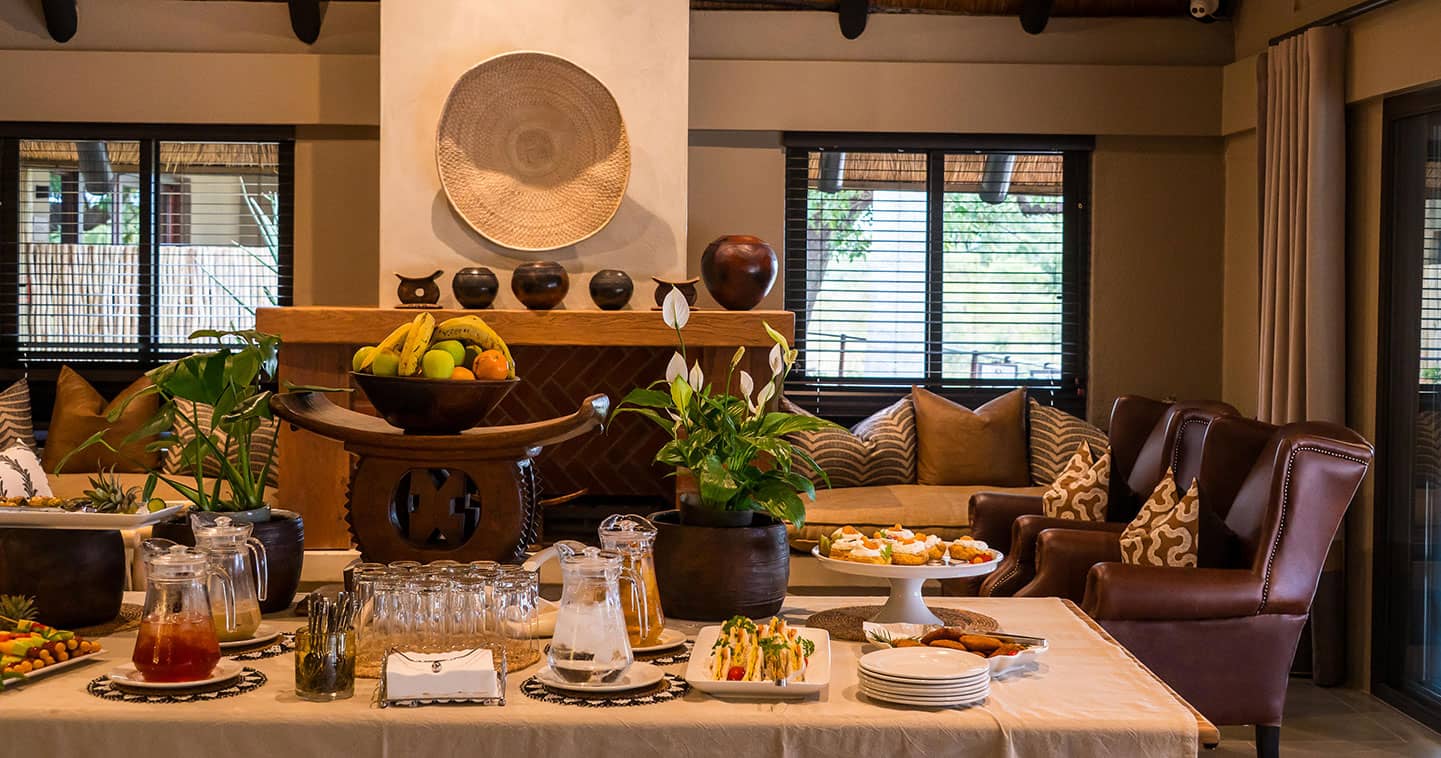 Enjoy a high tea at Inyati Lodge