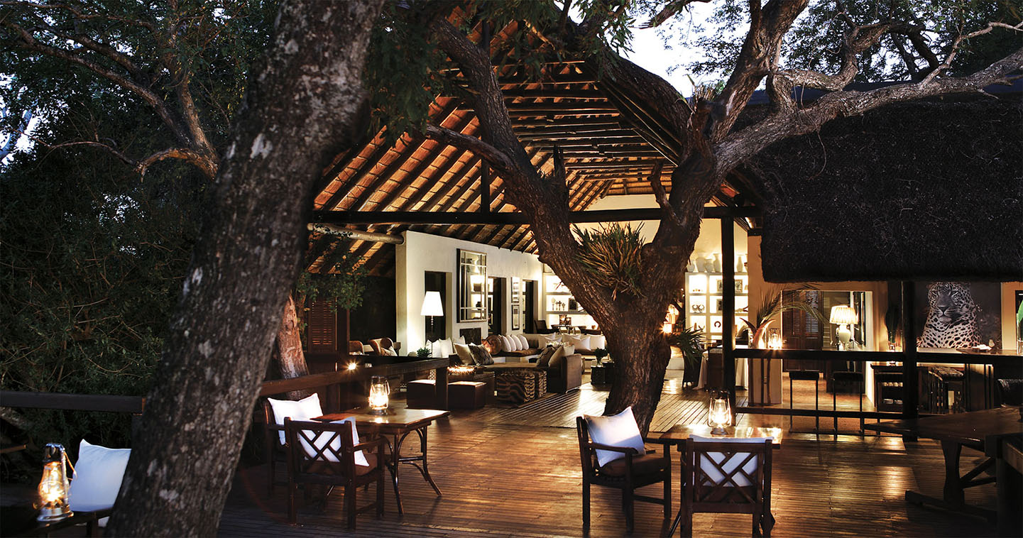 Londolozi Tree Camp main lodge in Sabi Sands