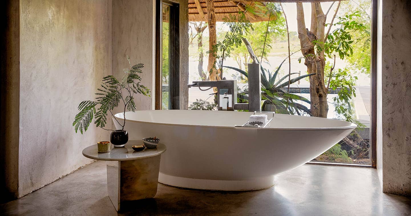 Luxury suite bathroom at Chitwa Chitwa in Sabi Sand