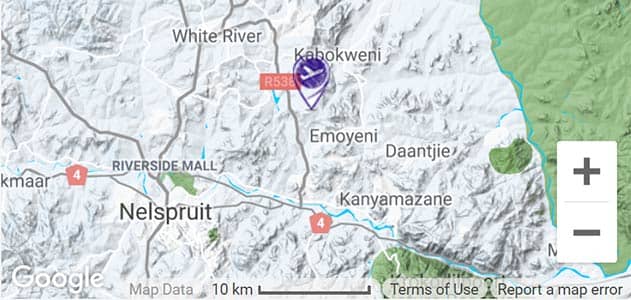 View Kruger Mpumalanga International Airport on the map in Sabi Sands