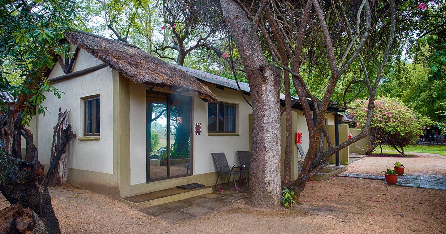 A standard room at Umkumbe Lodge in Sabi Sands