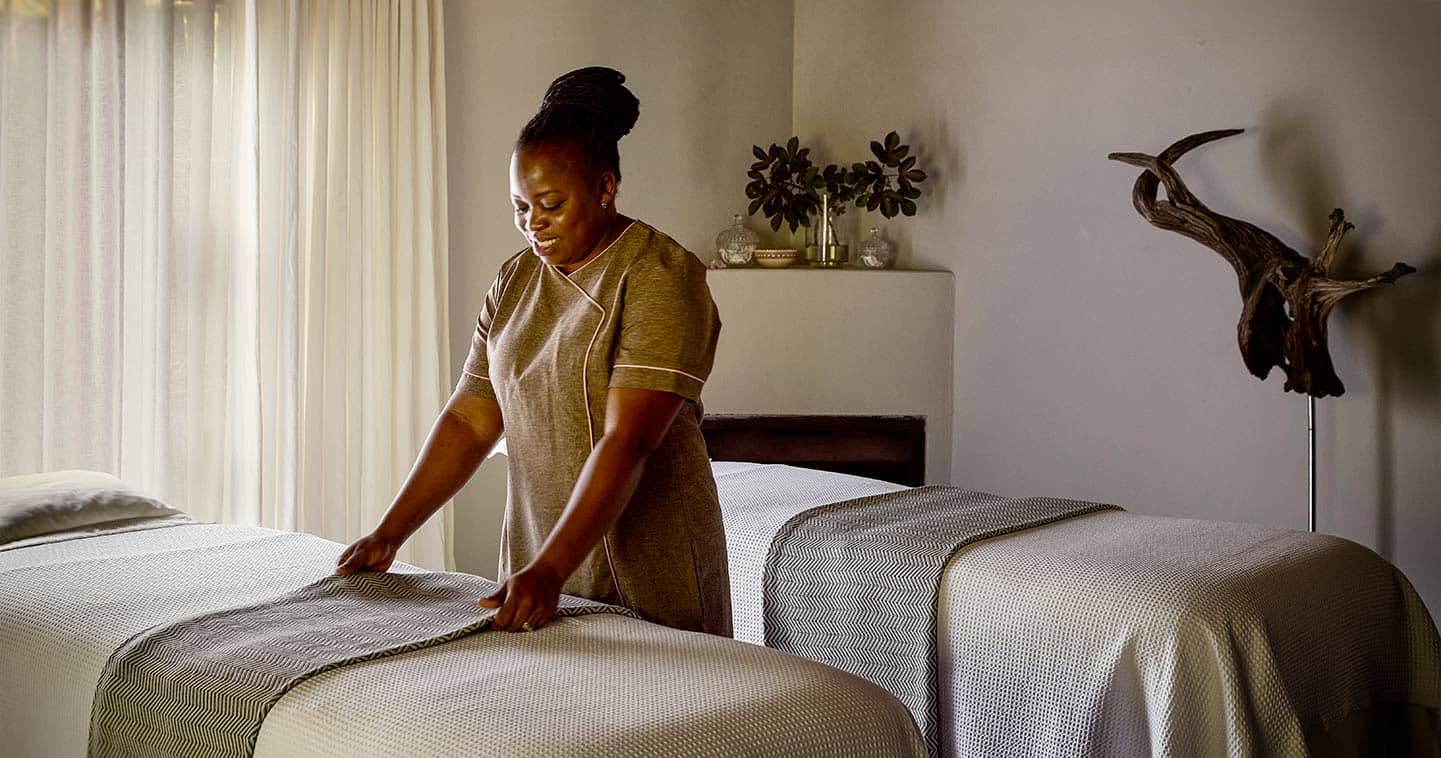 Enjoy a spa treatment whilst staying at Chitwa Lodge in Sabi Sand