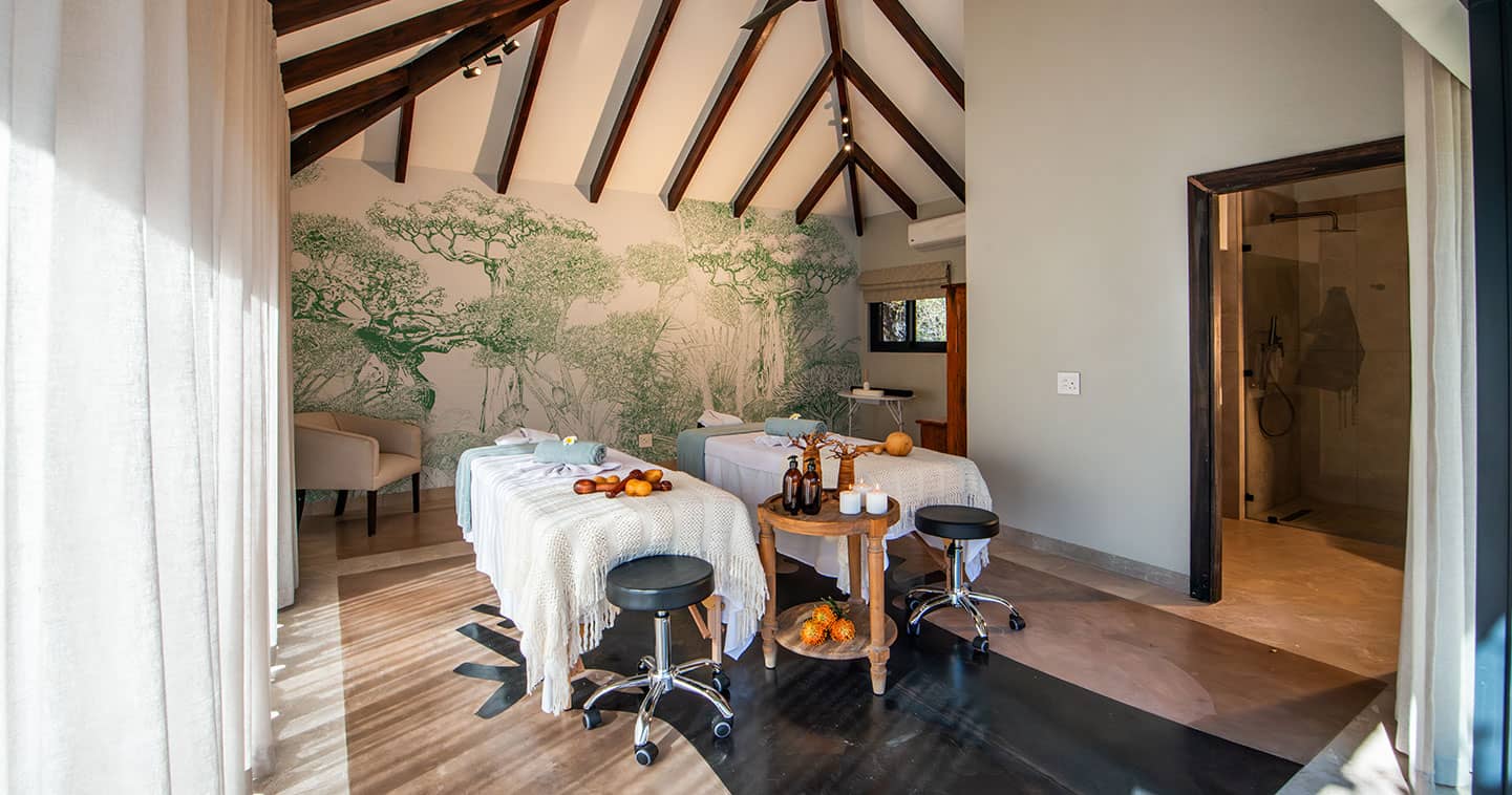 Enjoy a spa treatment at Idube Lodge