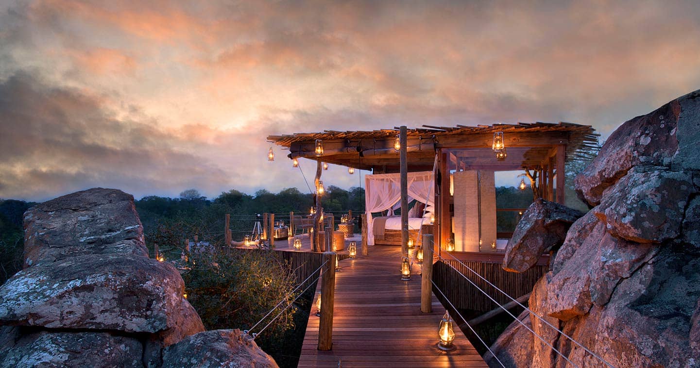 Tree house safari in Sabi Sands