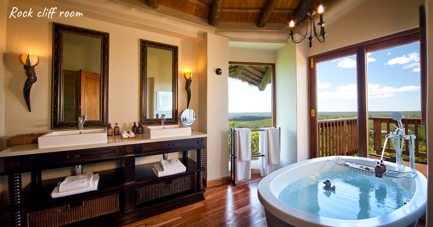 Bathroom at Ulusaba Rock Lodge