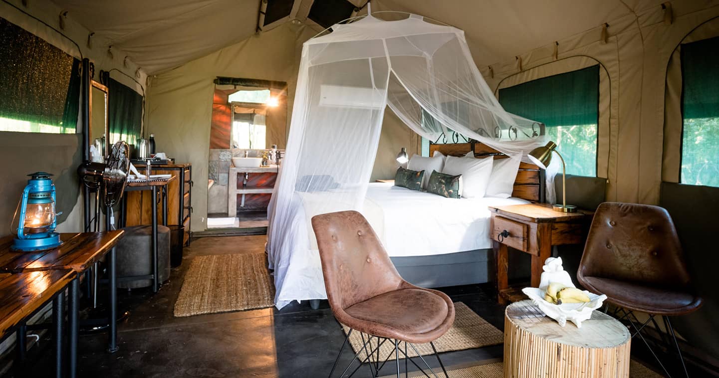 Umkumbe Bush Lodge tented camp